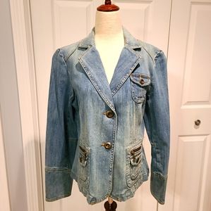 INC International Concepts Denim / Jean Jacket
